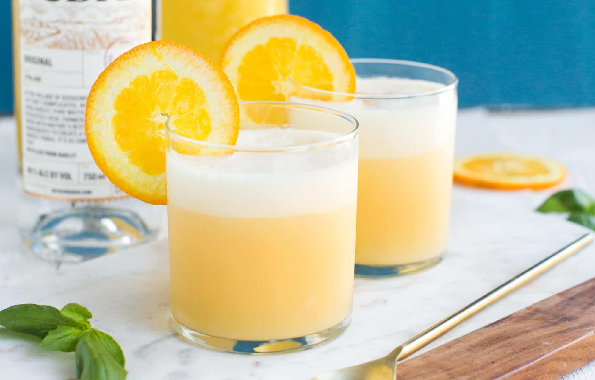 dairy-free orange creamsicle cocktail