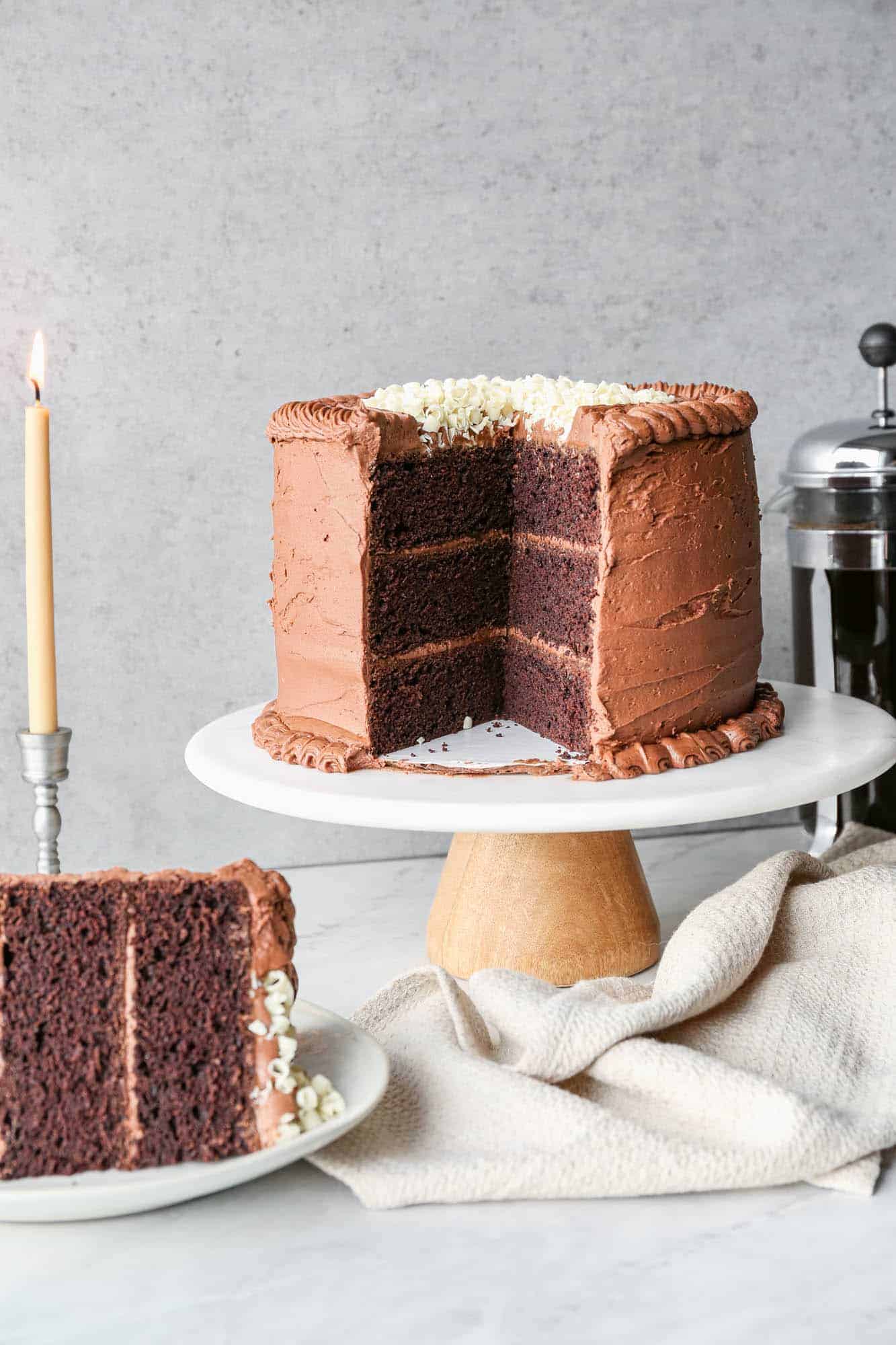 gluten free chocolate mayonnaise cake
