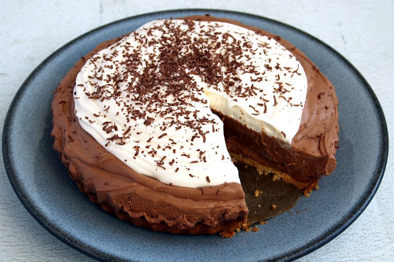 keto french silk pie