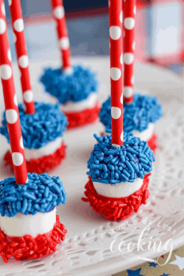 patriotic dipped marshmallows