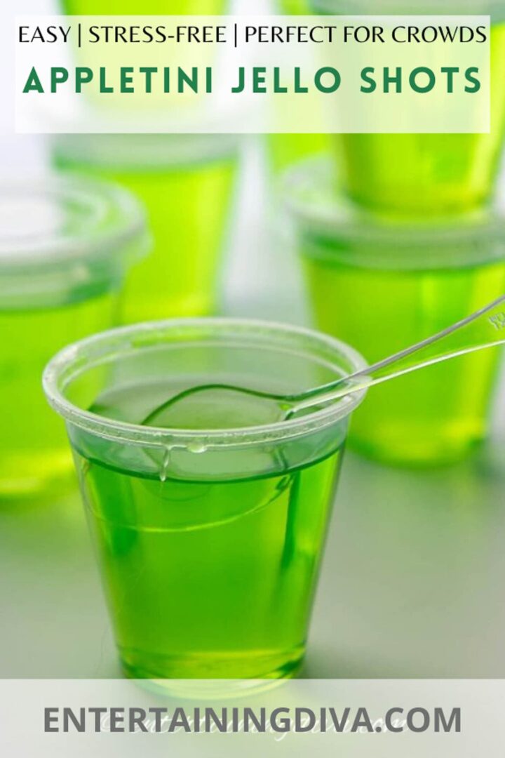 appletini jello shots recipe