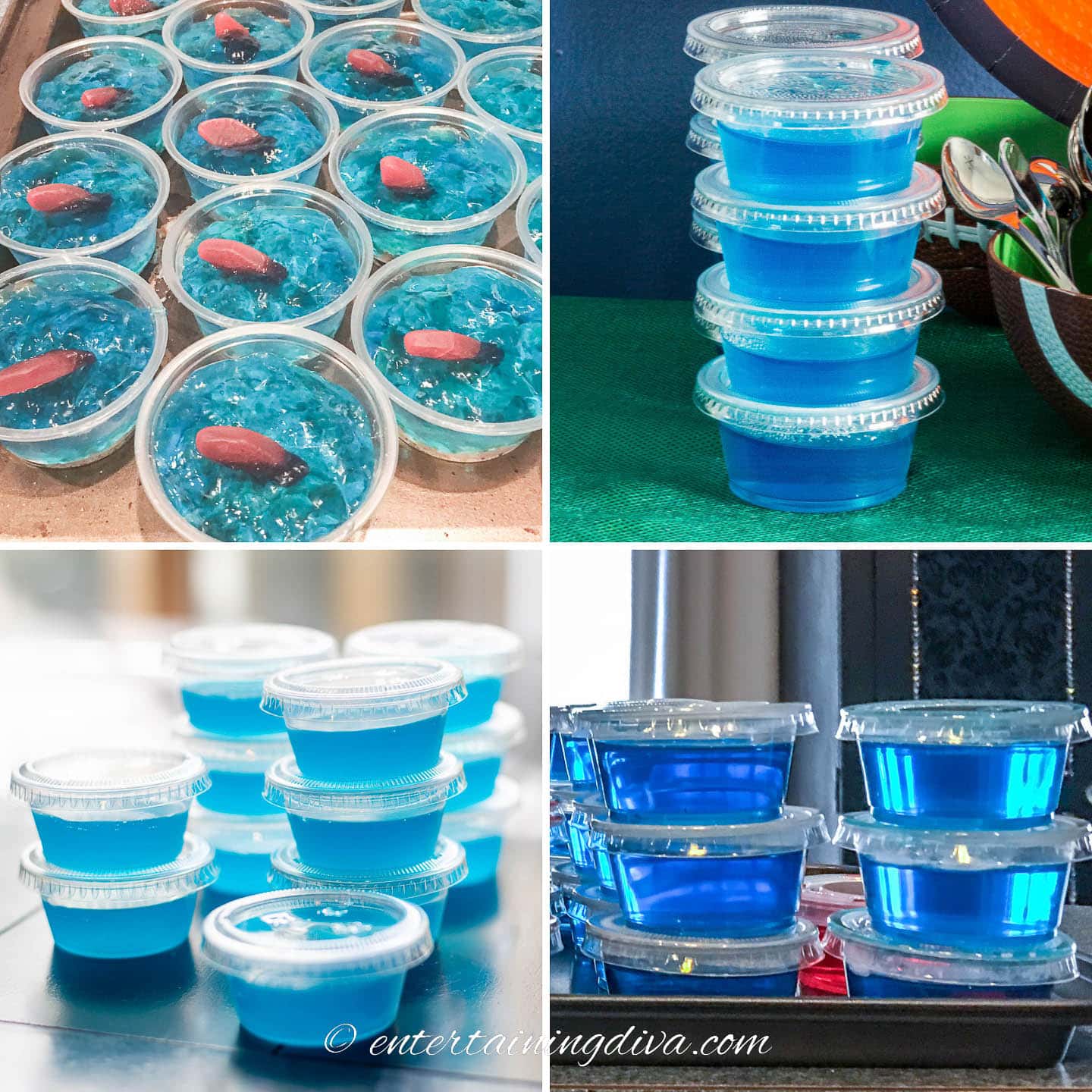 The Best Blue Jello Shots