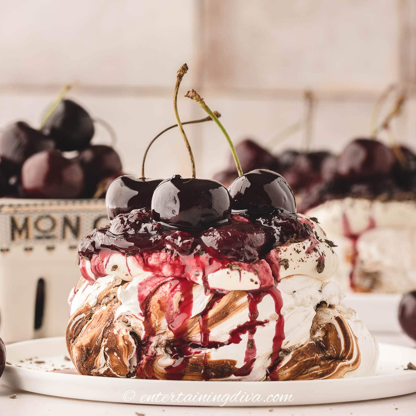 Black Forest Mini Pavlovas