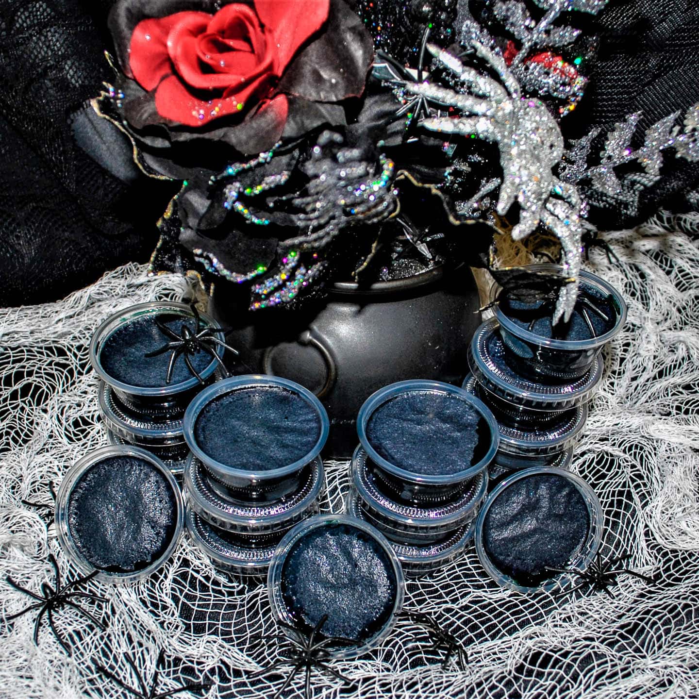 black coconut jello shots