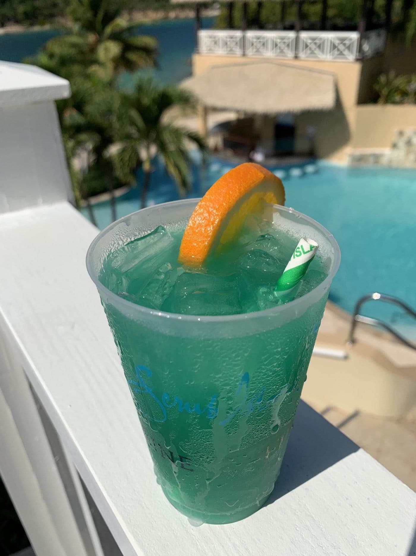 the blue passion cocktail