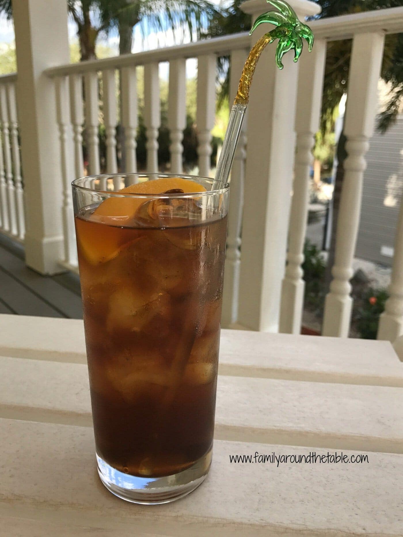 bourbon peach tea