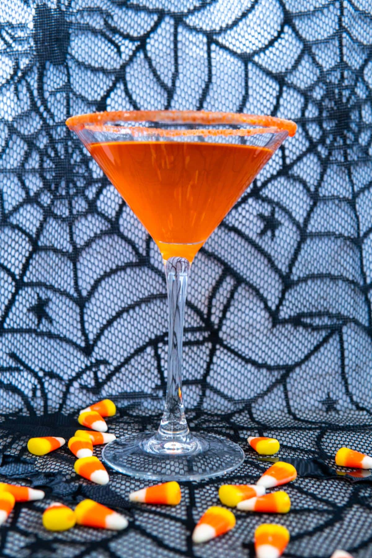 3-ingredient candy corn martinis