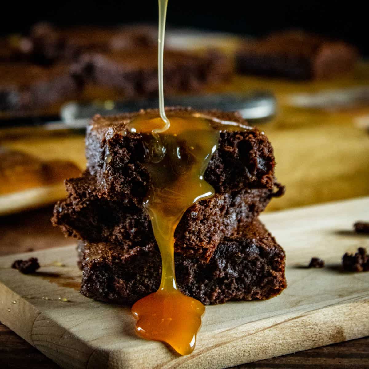 chocolate whiskey brownies
