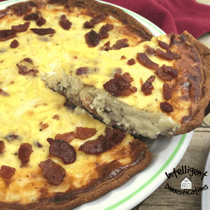 bacon and swiss quiche