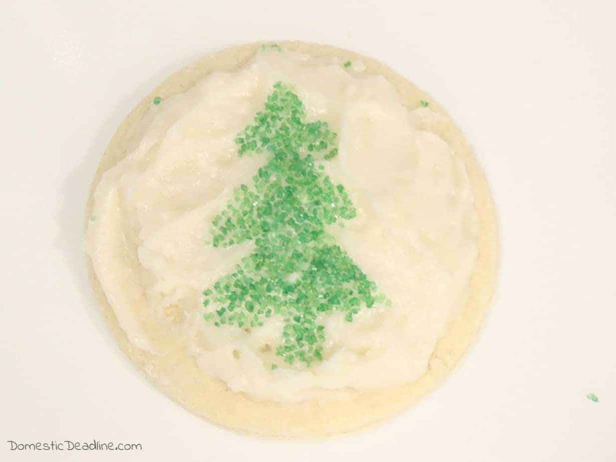gluten-free frosted cookies