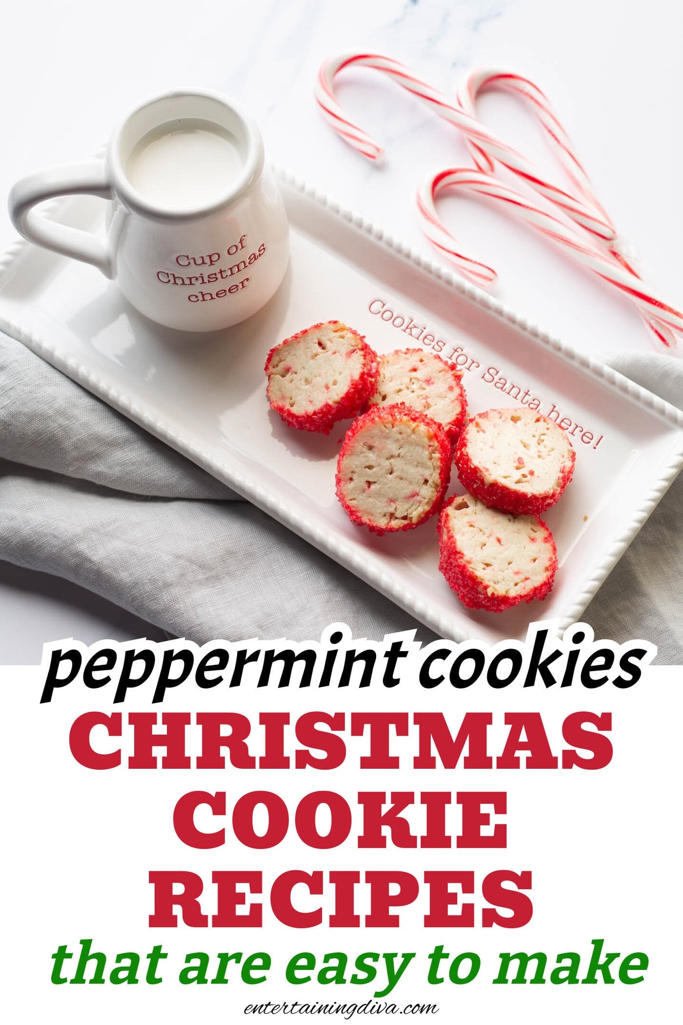 slice and bake peppermint cookies