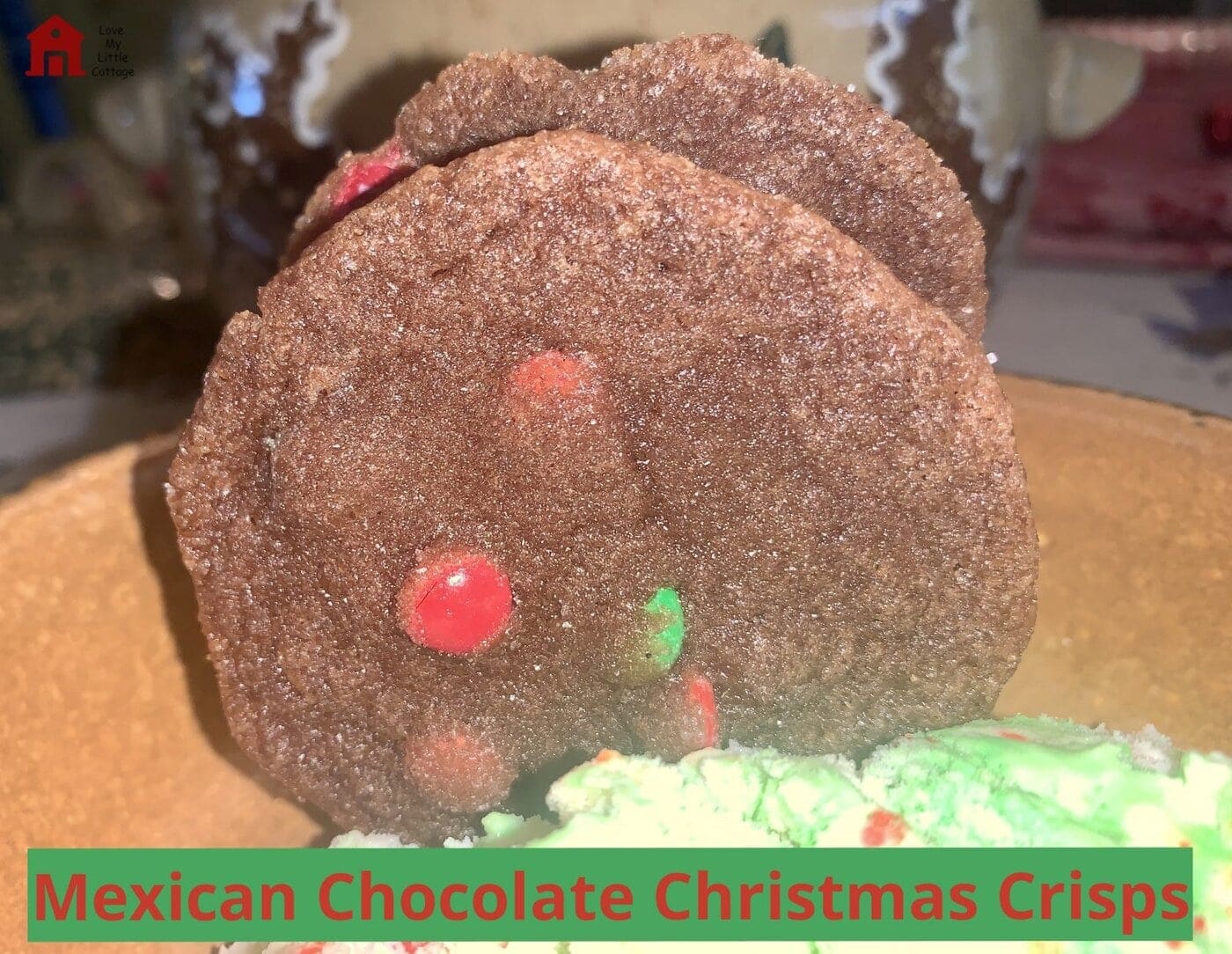 mexican chocolate christmas crisps