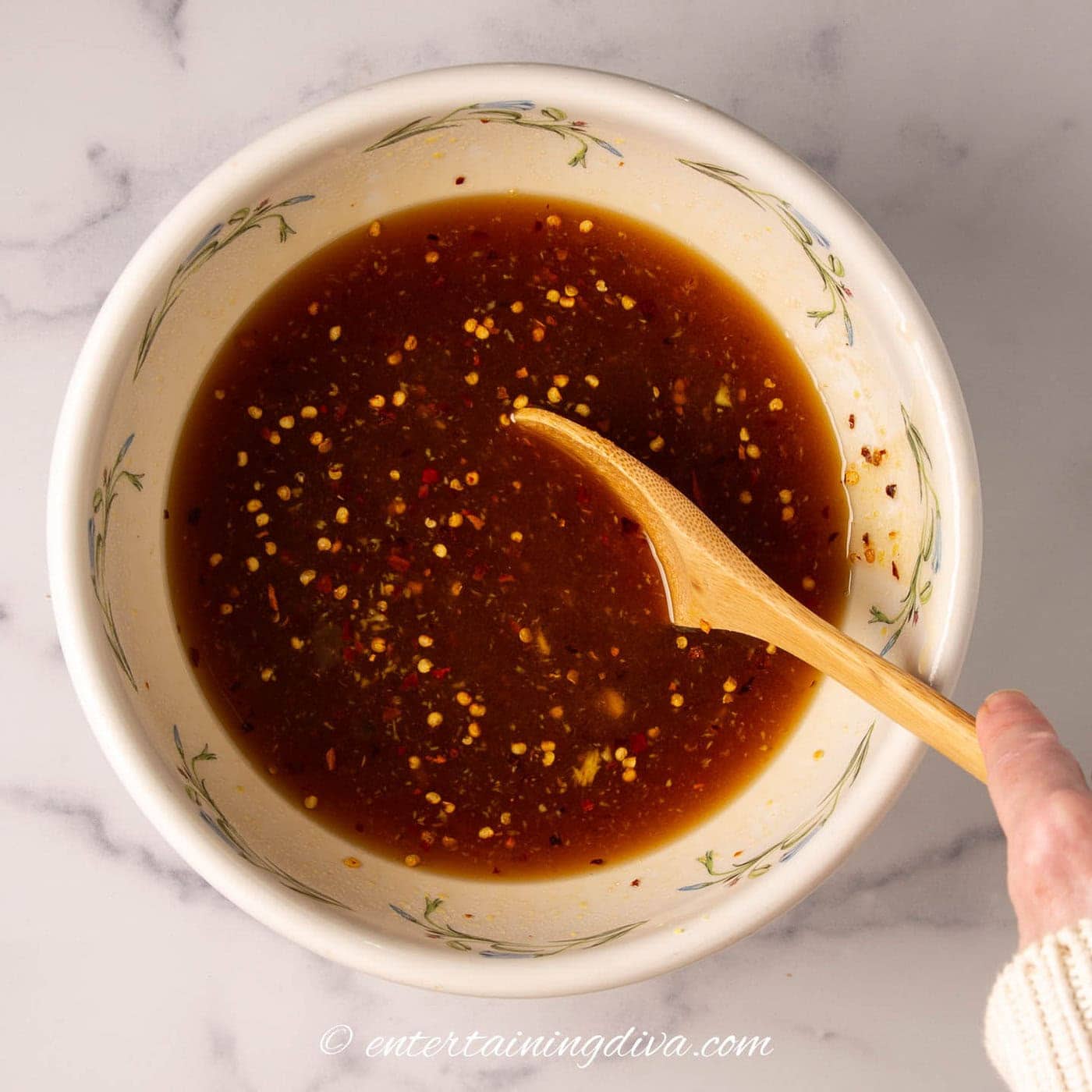 pineapple juice and brown sugar marinade for slow cooker ham