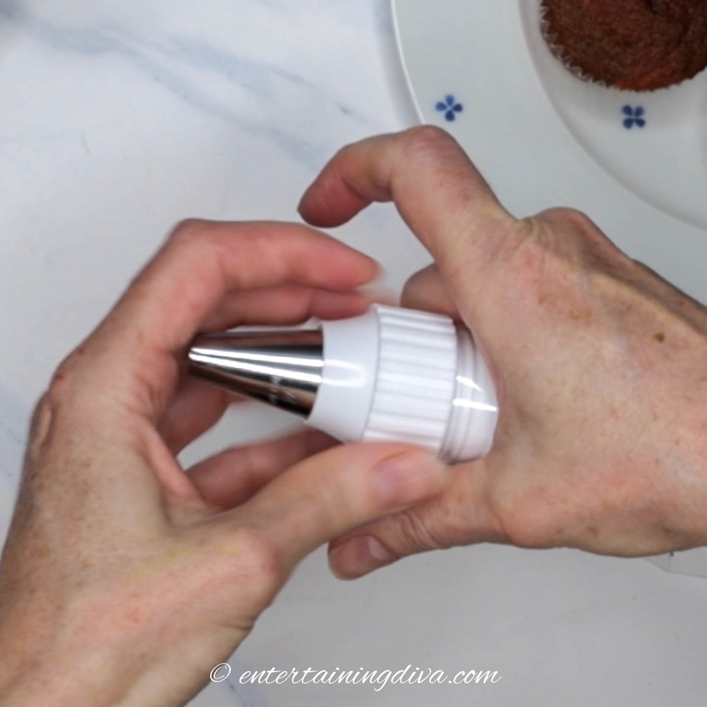 Coupler ring being attached