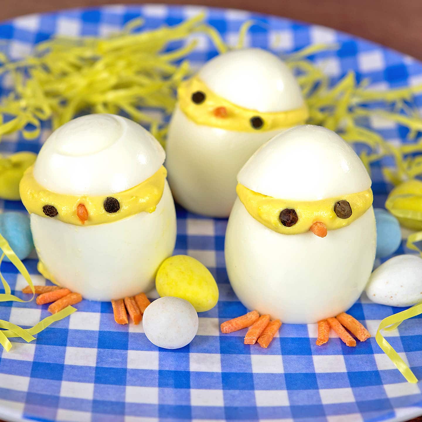 Easter deviled eggs