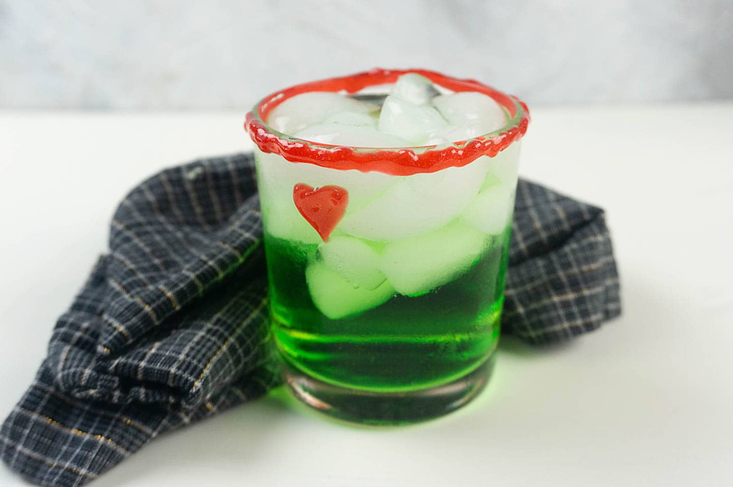 grinch apple cocktail