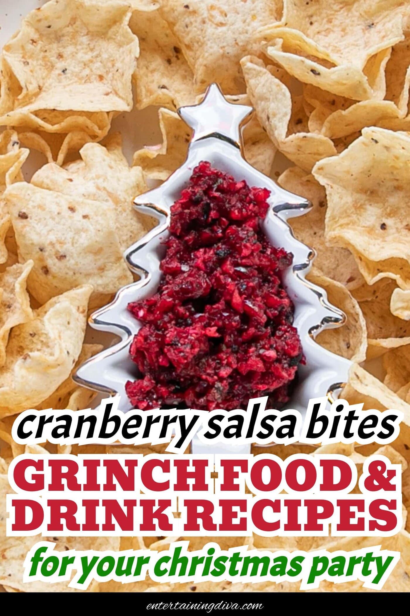 cranberry salsa bites