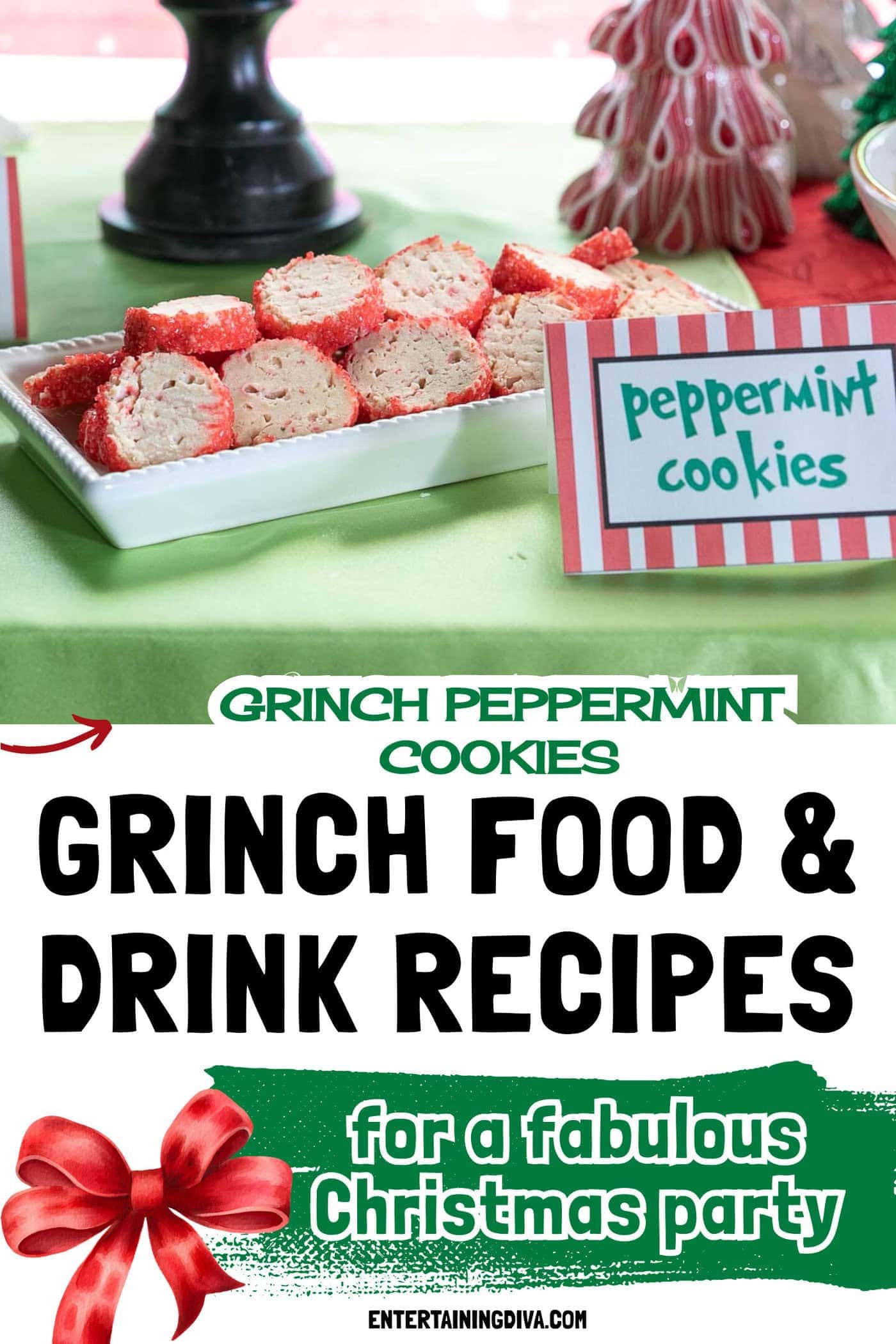 slice and bake peppermint cookies