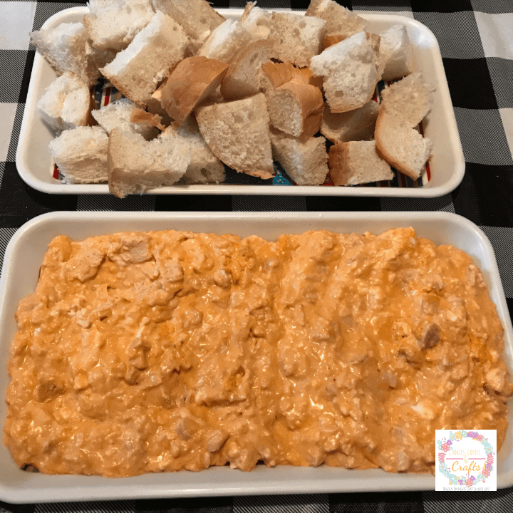 buffalo chicken dip with blue cheese