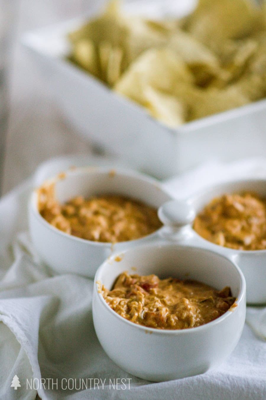 cheesy chicken taco dip