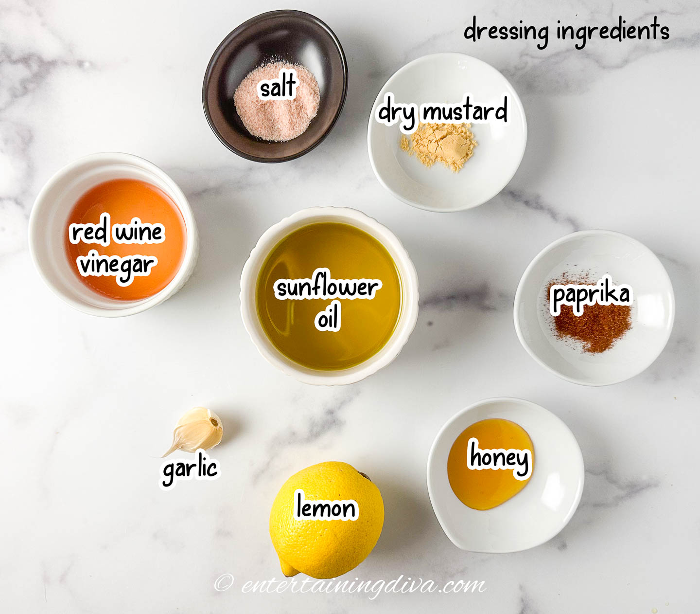 red wine vinaigrette dressing ingredients