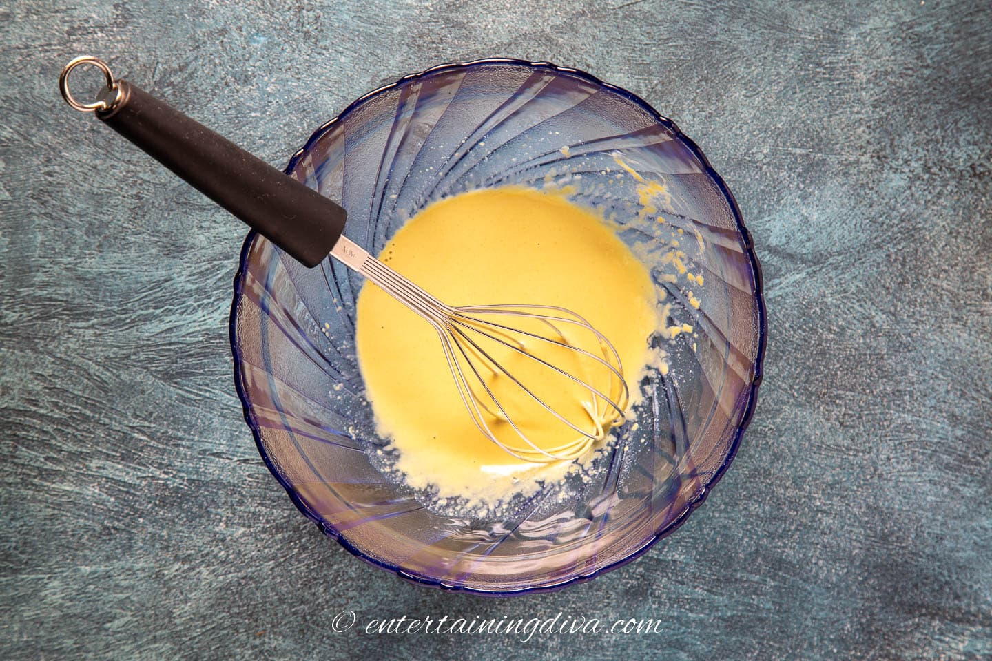 lemon juice and dijon mustard in a bowl