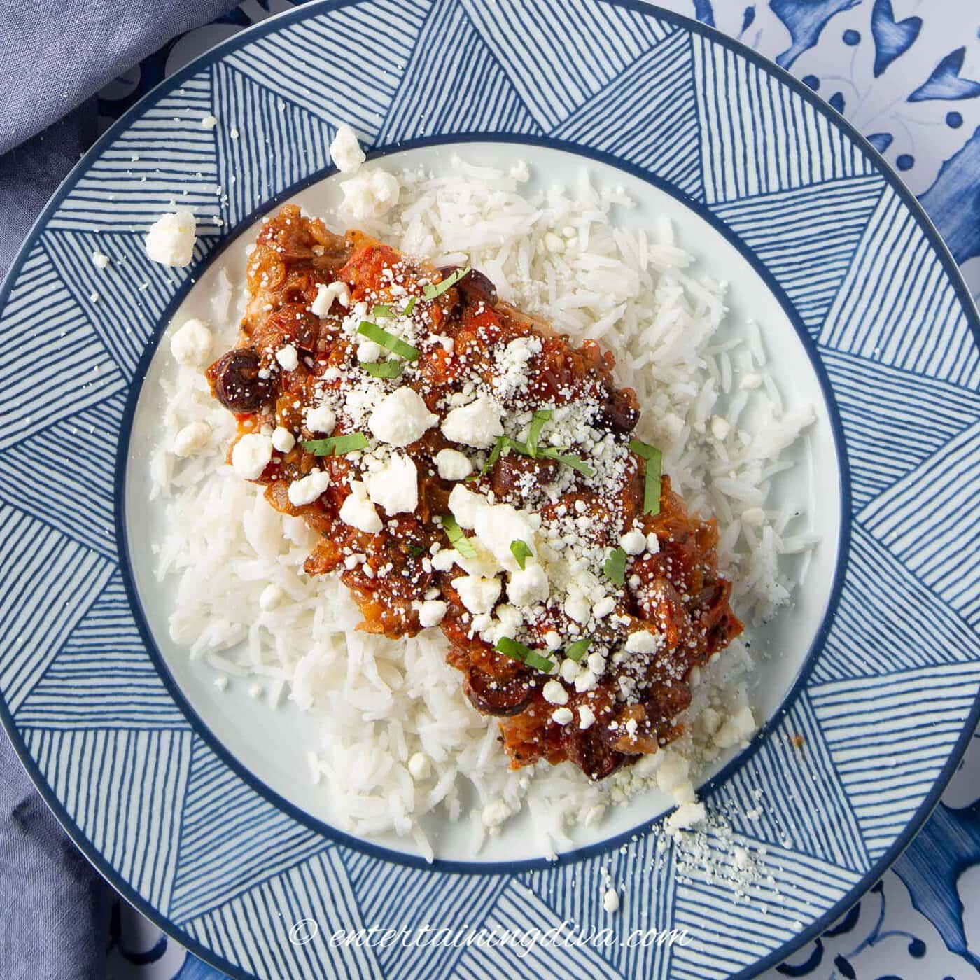 Oven-baked Greek Tilapia With Feta & Tomatoes
