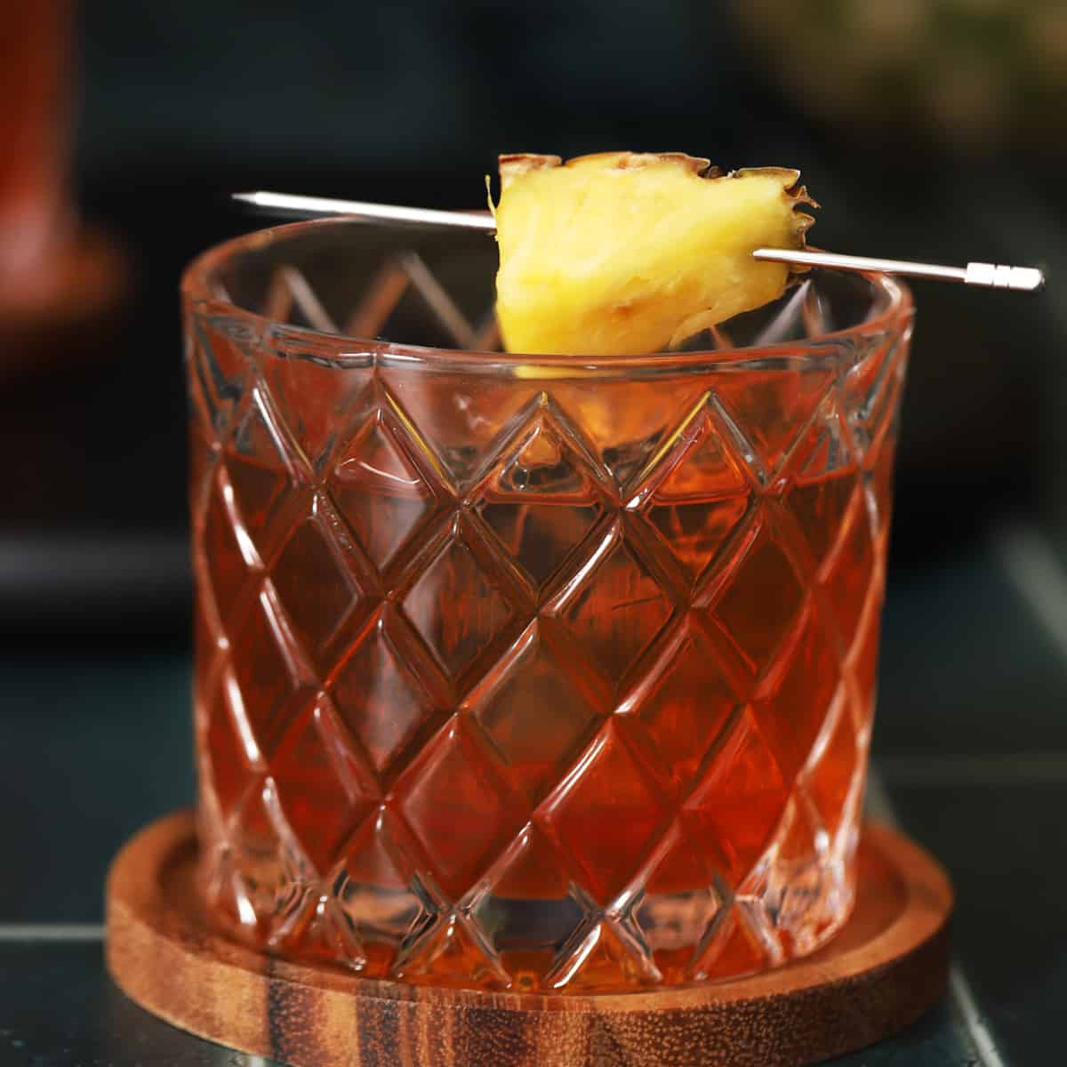 pineapple old fashioned cocktail recipe