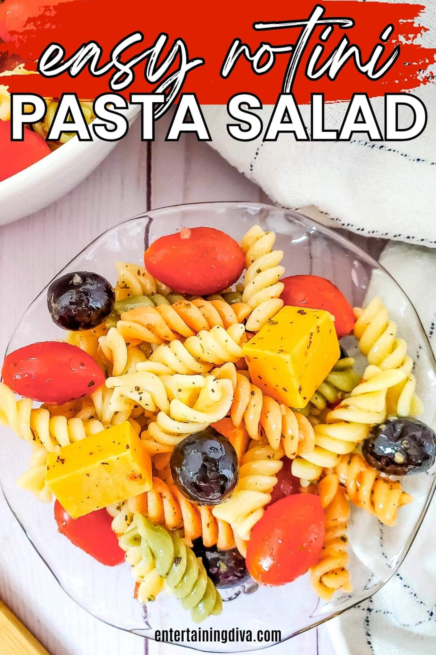 easy rotini pasta salad