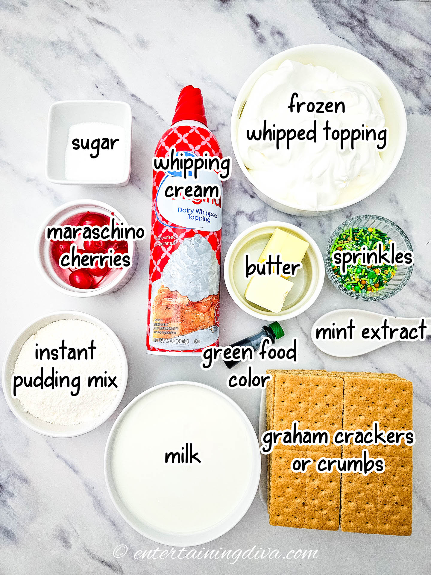 shamrock shake pie ingredients