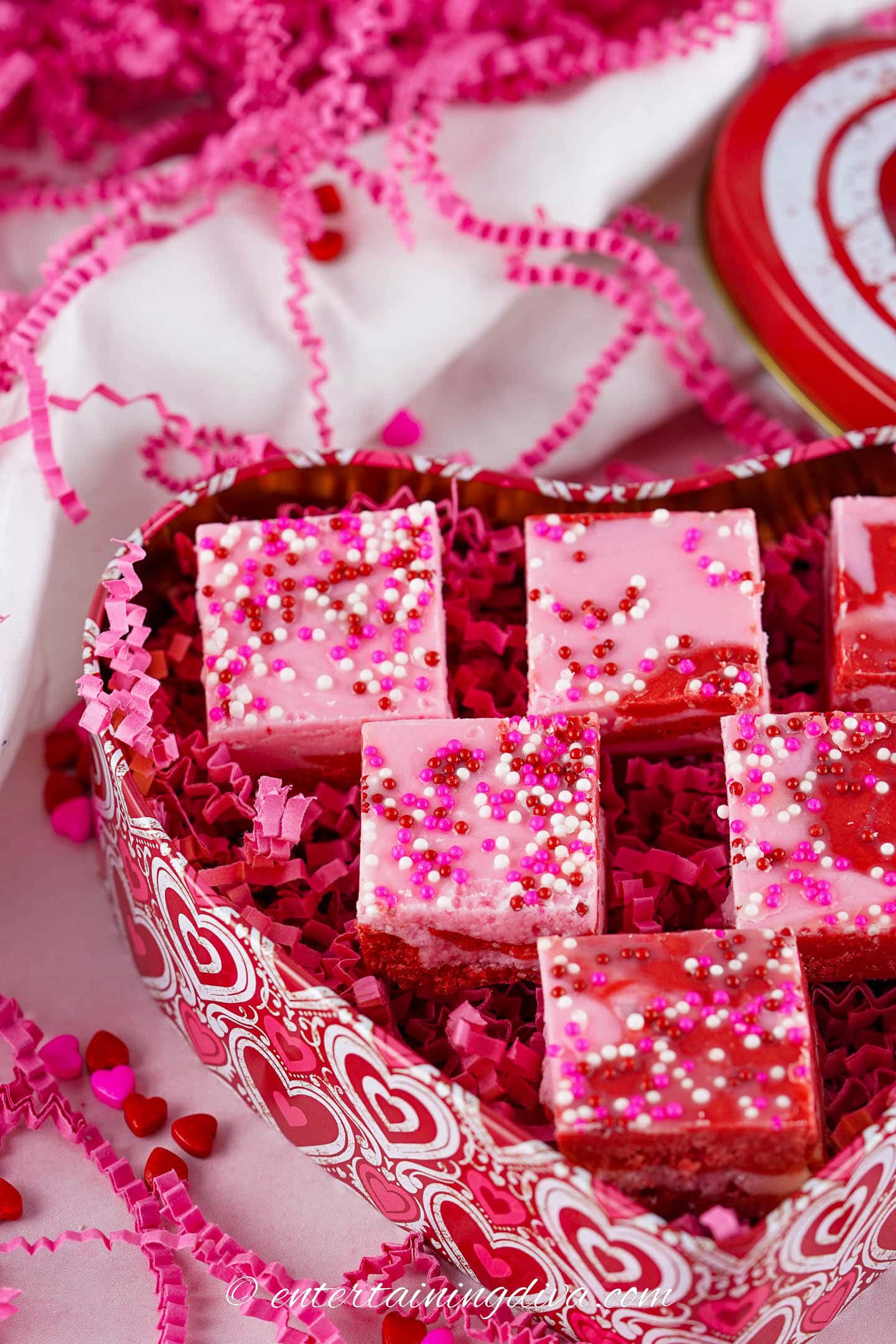 easy no bake strawberry fudge