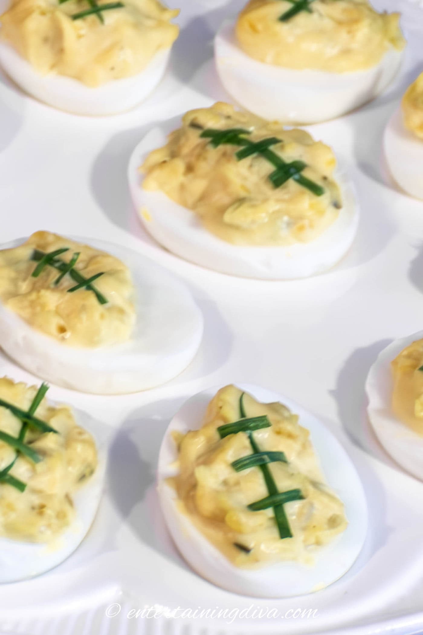 easy ranch deviled eggs