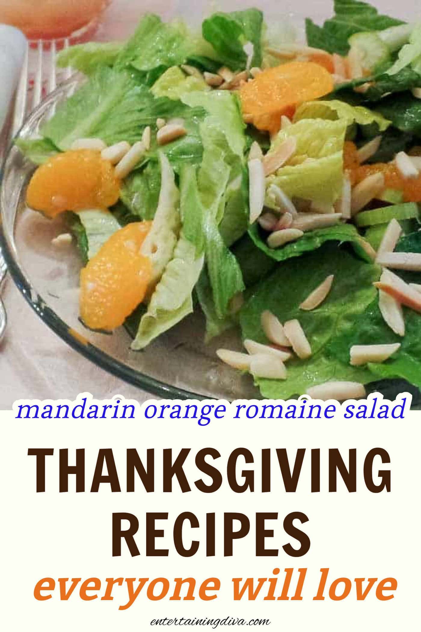 Mandarin Orange Romaine Salad
