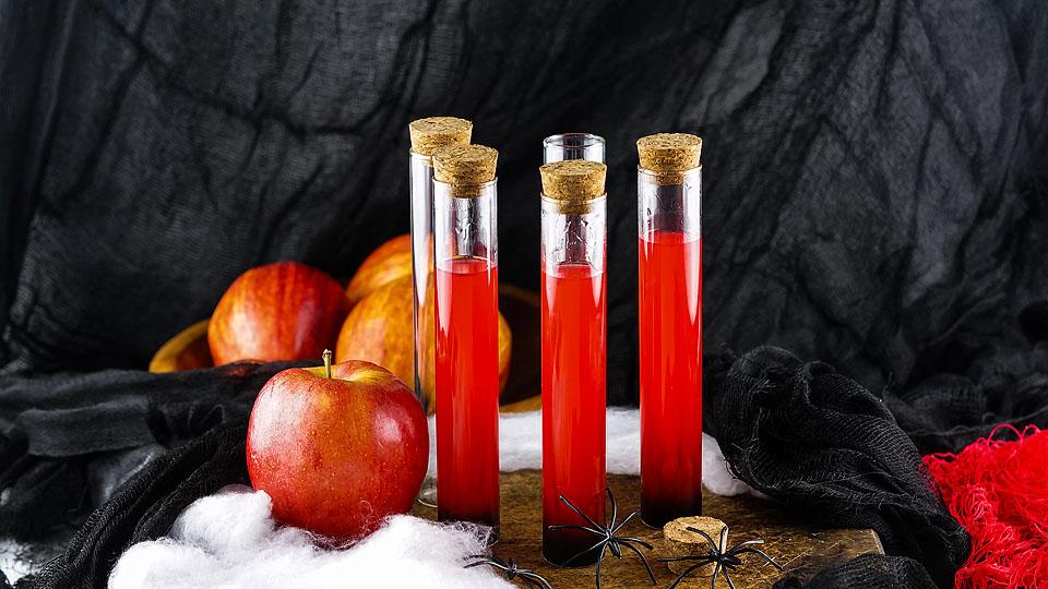 vampire kiss halloween vial shooters