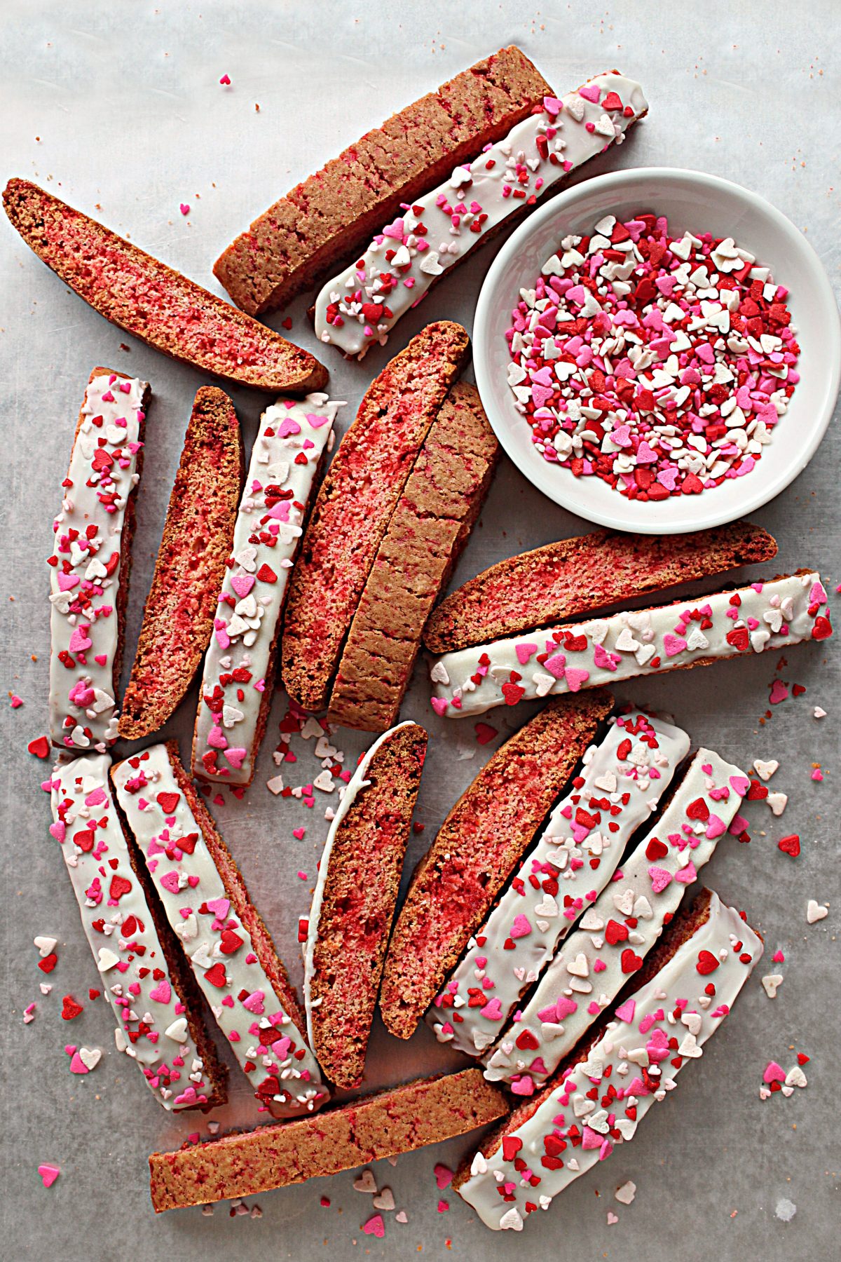 cinnamon red hot biscotti cookies