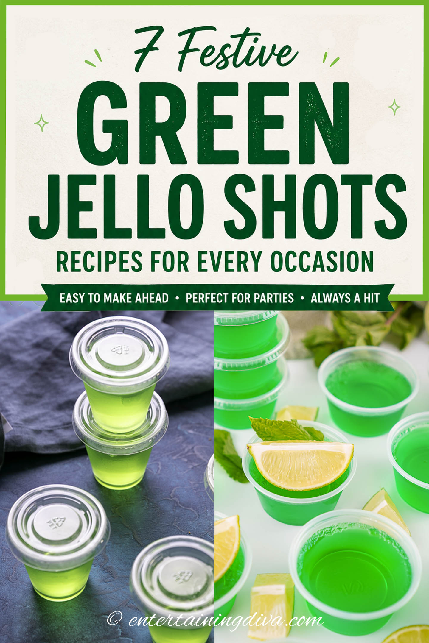 7 festive green Jello shots recipes for every occasion