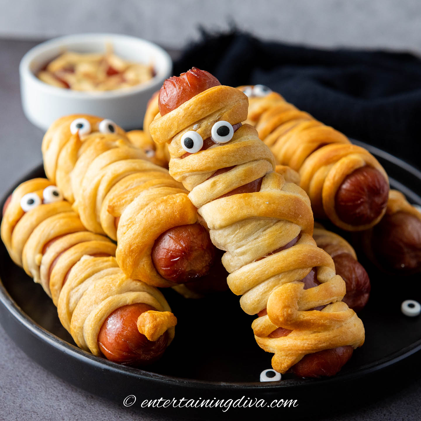 Halloween Mummy Dogs That Are Almost Too Cute To Eat
