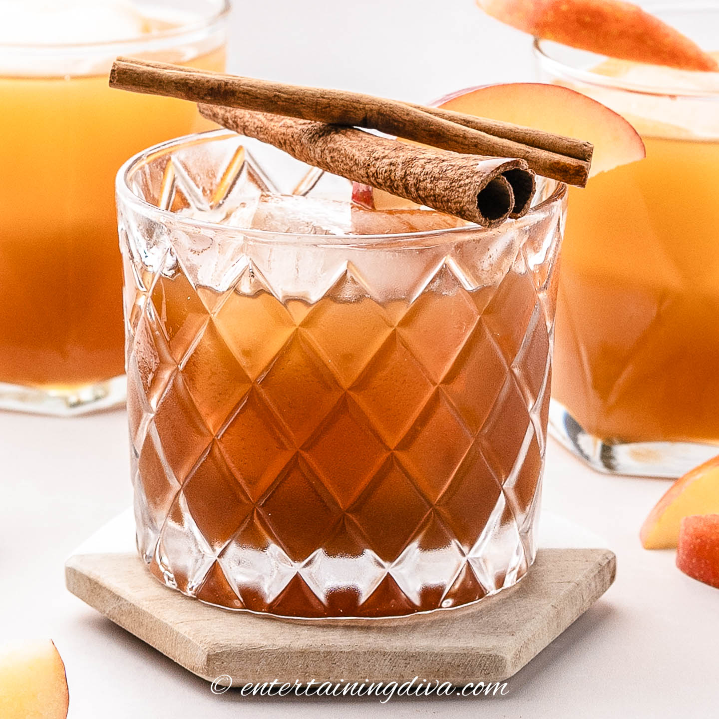 Apple Butter Old Fashioned With Maple Syrup