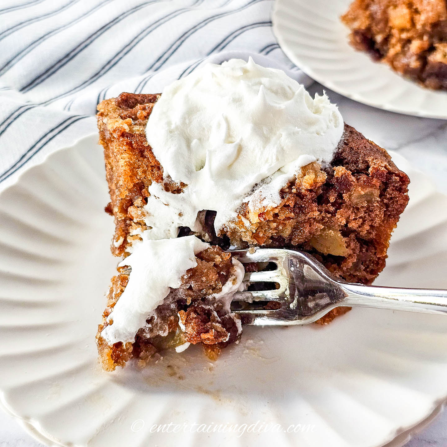 Grandma’s Apple Crumb Cake With Fresh Apples