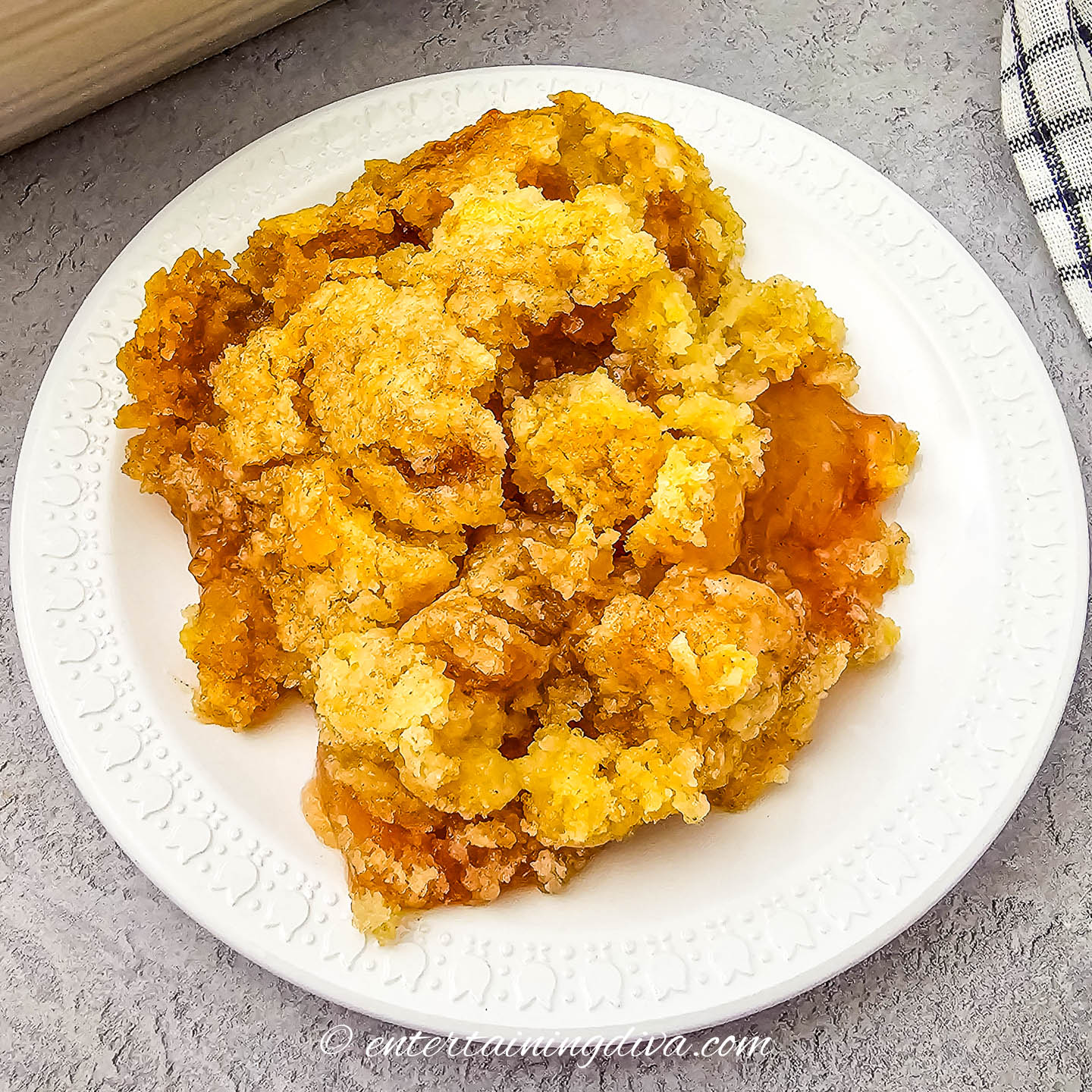 Easy Apple Cobbler With Cake Mix And Pie Filling