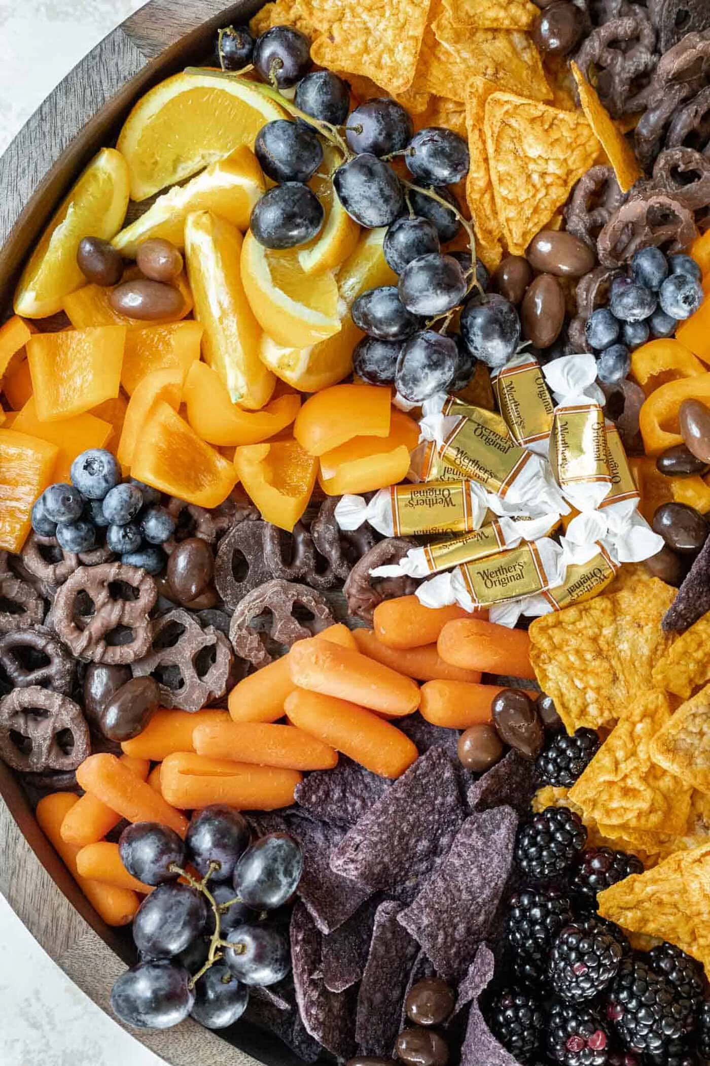 halloween snack board
