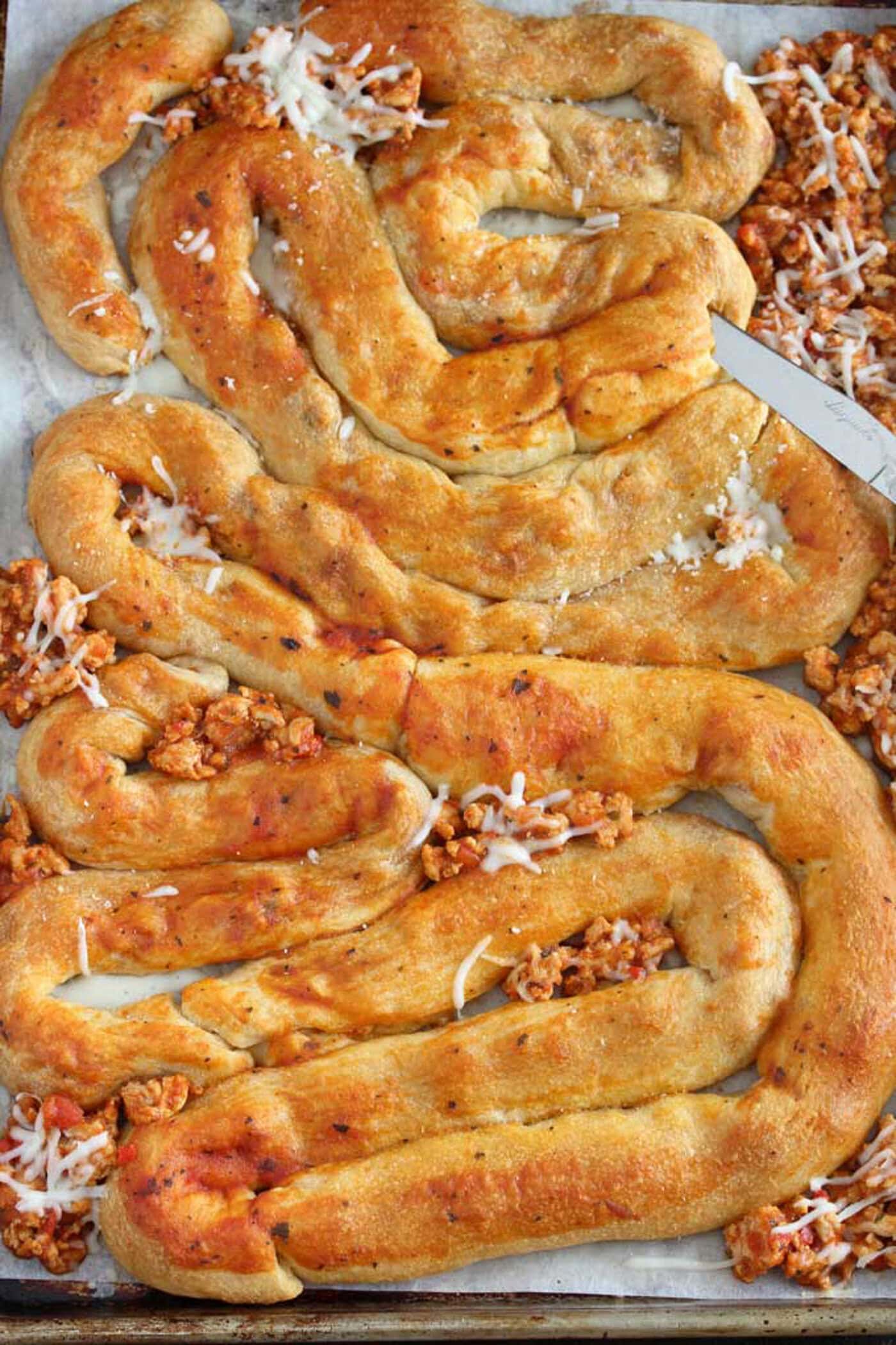 icky intestine crescent rolls
