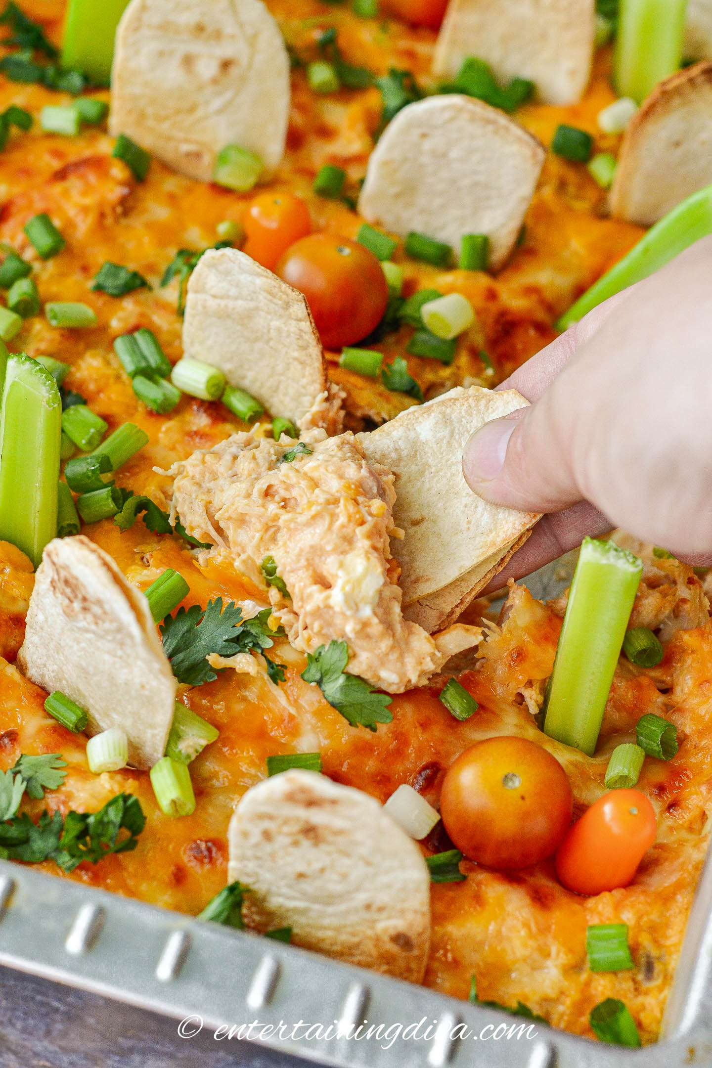graveyard buffalo chicken dip