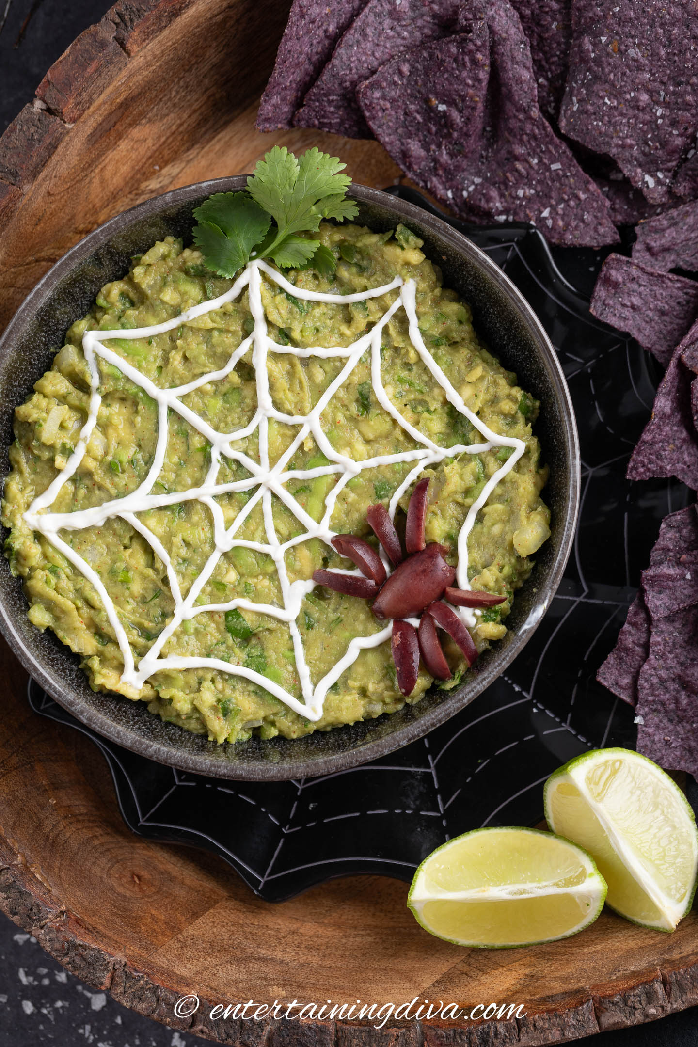 spider web guacamole