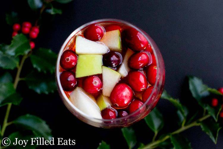 apple cinnamon tea sangria