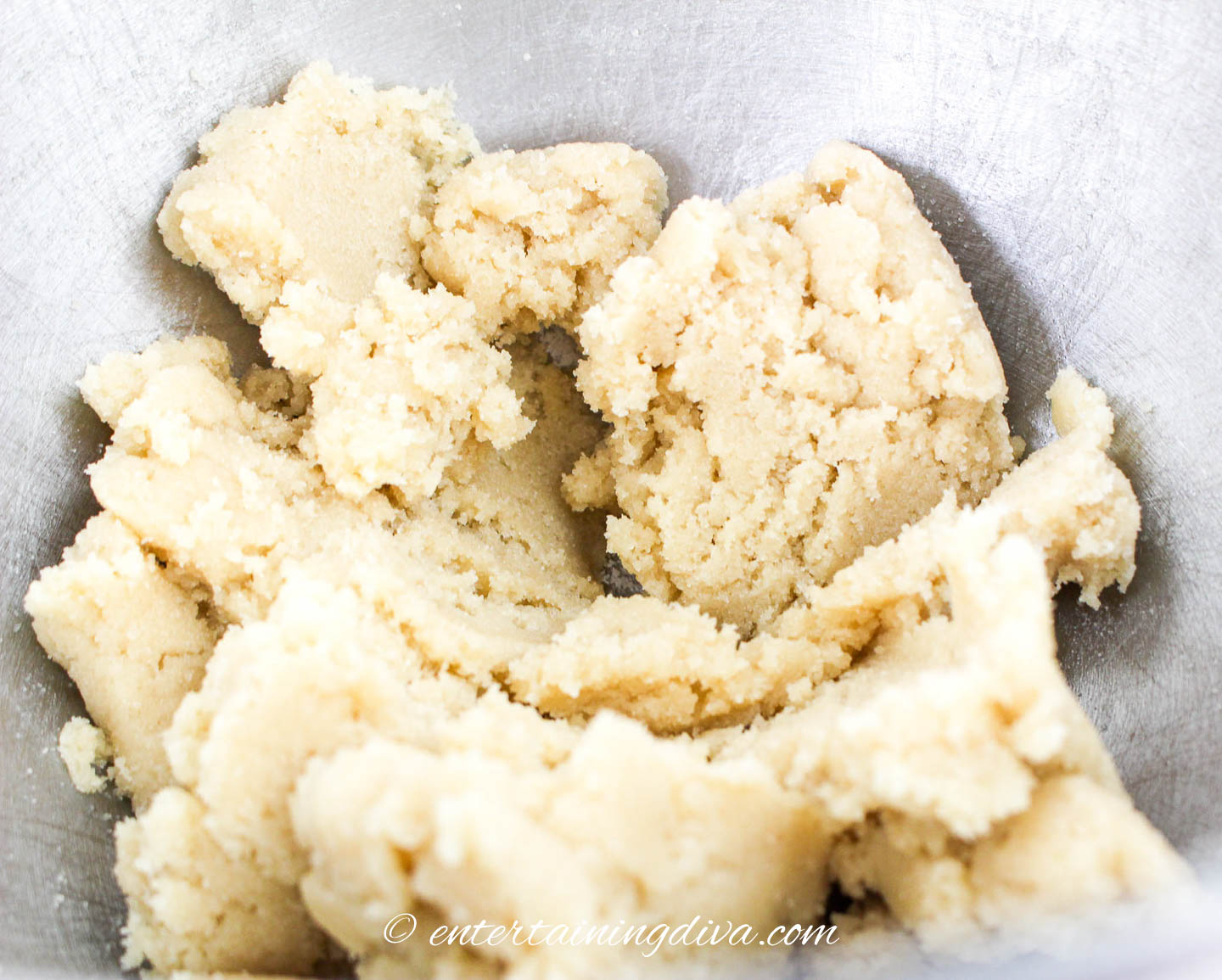 brown sugar and butter creamed in a bowl