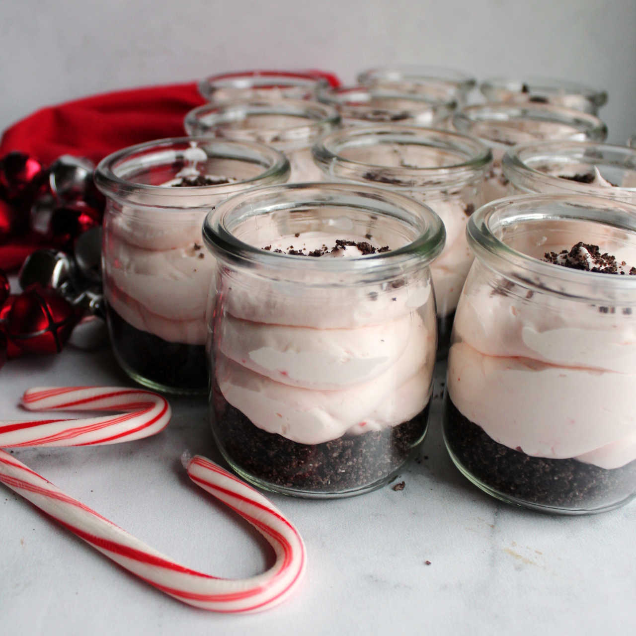no bake candy cane cheesecake
