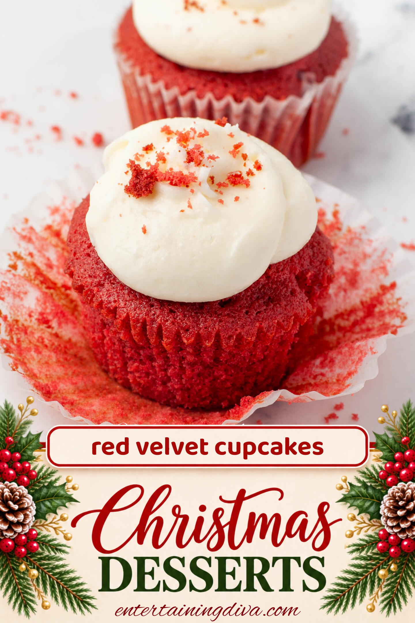 red velvet cupcakes