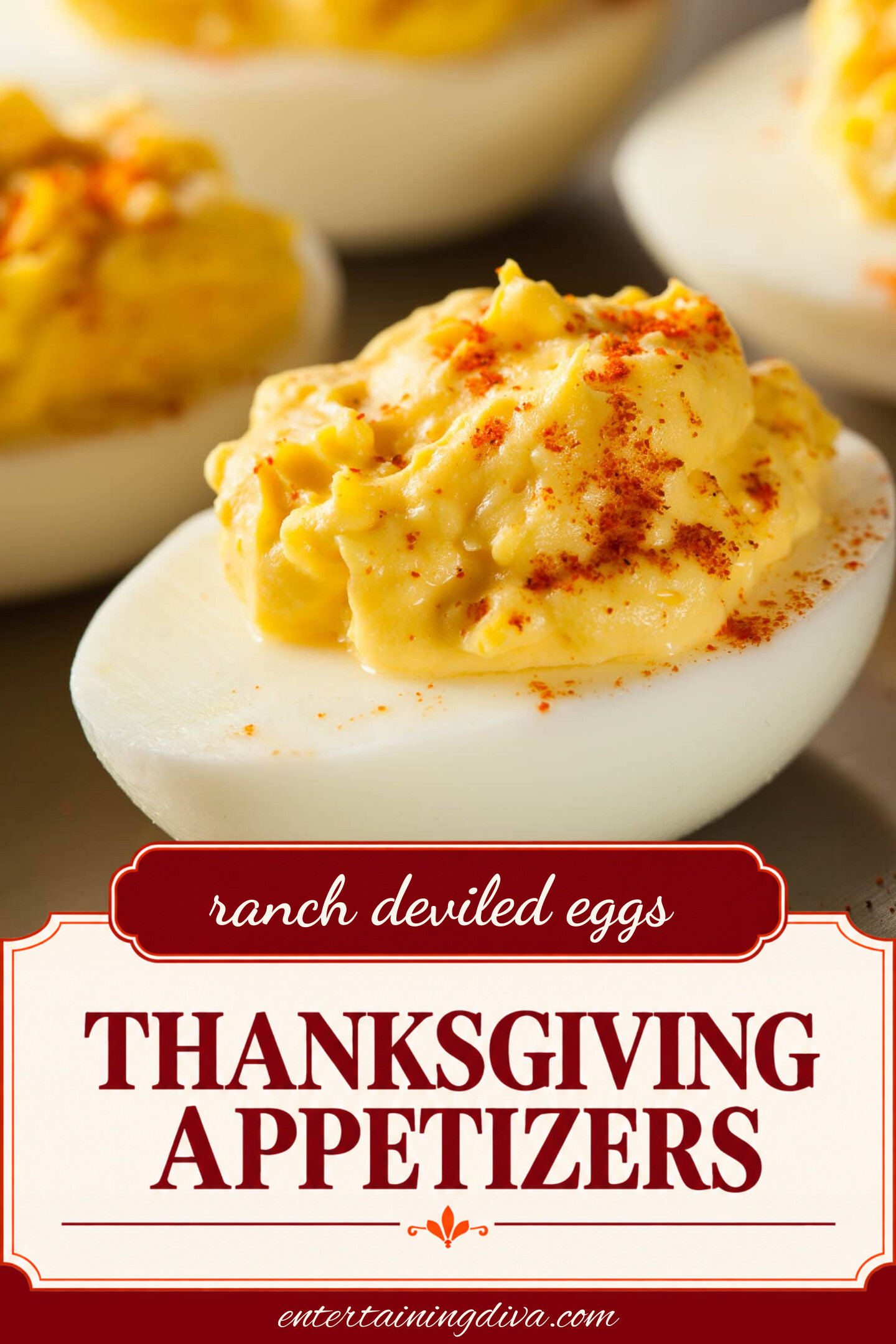 easy ranch deviled eggs