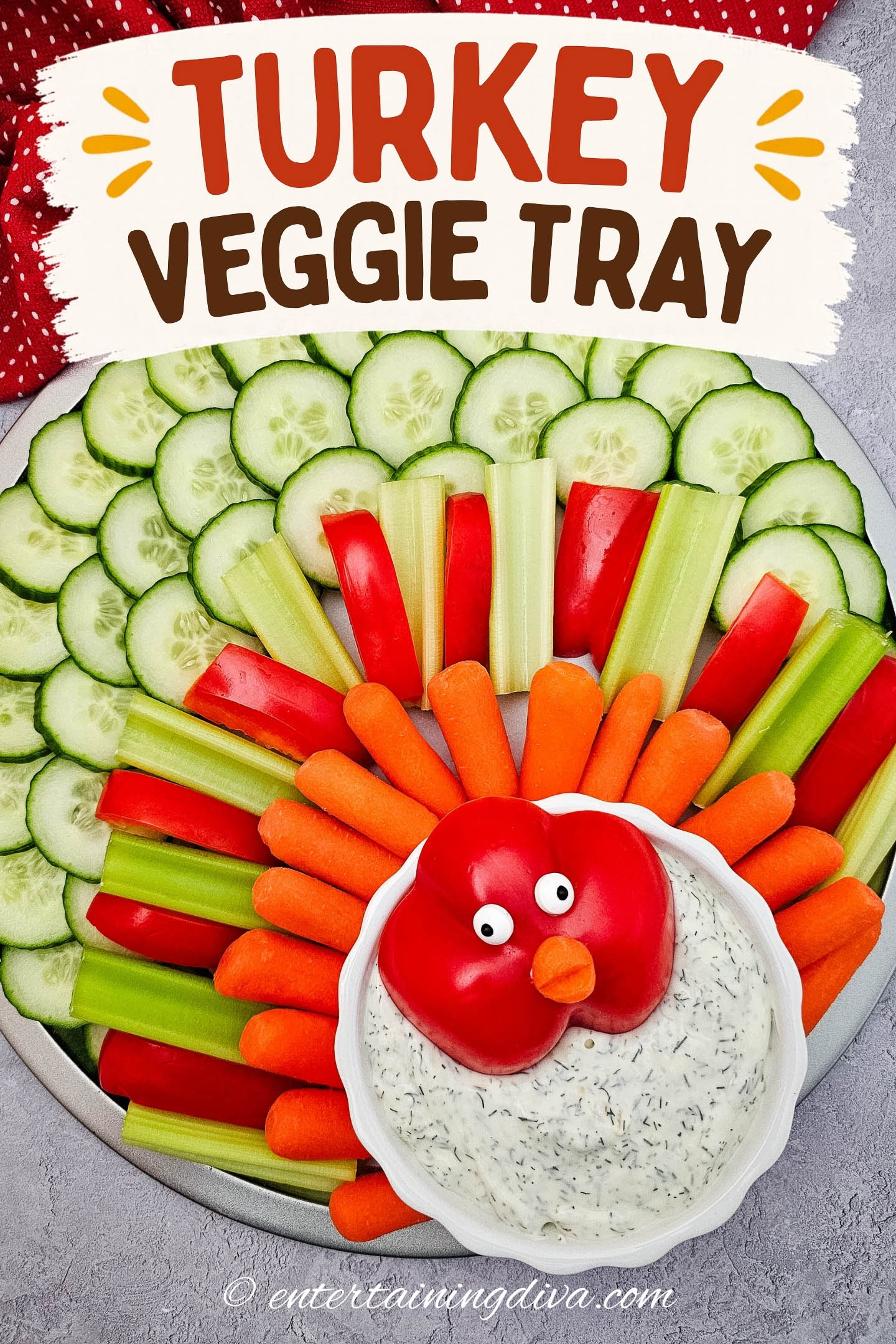 turkey veggie tray